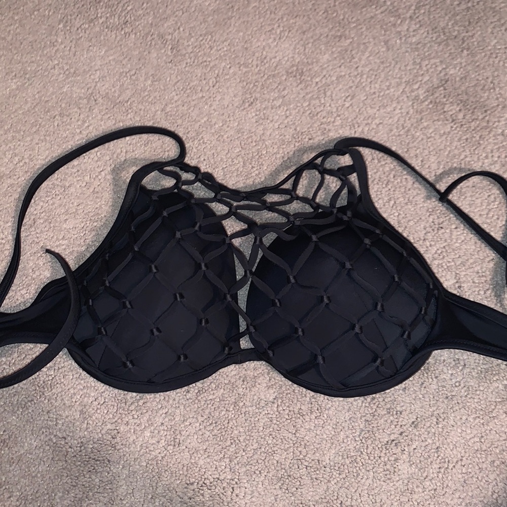 Black Bathing Suit Top